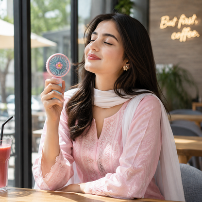Mini Pocket Breeze™ USB Rechargeable Handheld Fan