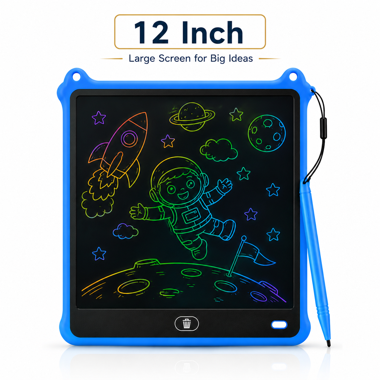 LCD Writing Tablet for Kids – Colorful Drawing & Learning Board